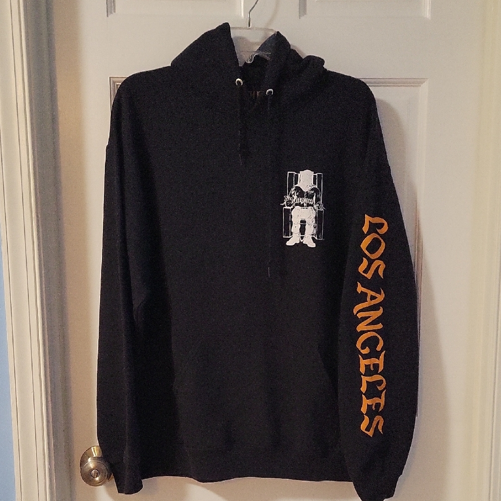 Death Row Records Hoodie In Black By Ripple Junction